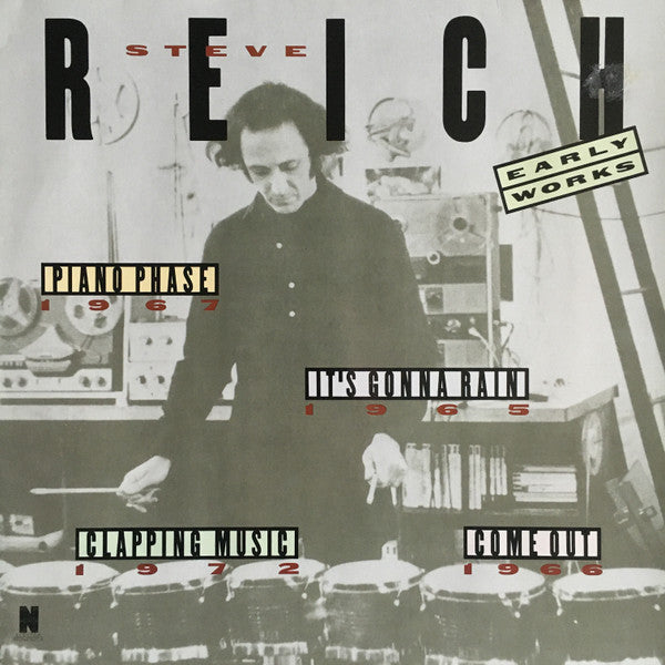 Steve Reich : Early Works (LP, Comp)