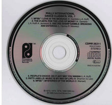 Various : Philly International Dance Classics Vol. 1 (CD, Comp, RE)