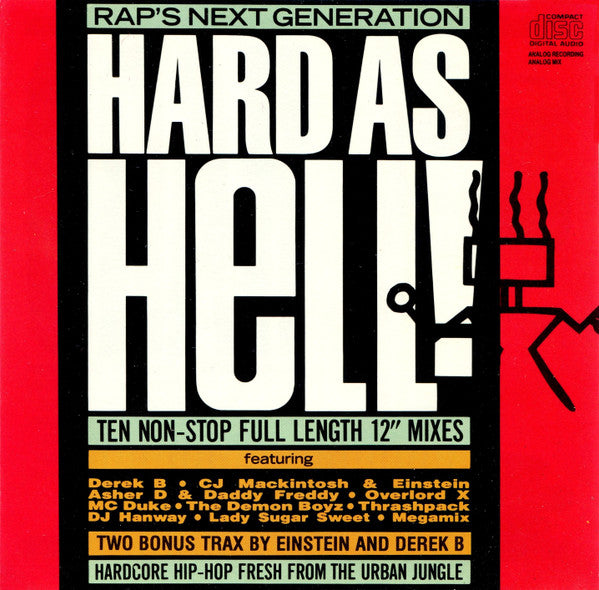 Various : Hard As Hell! (Rap's Next Generation) (CD, Comp)