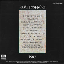 Whitesnake : 1987 (CD, Album, RE)