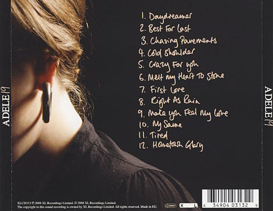 Adele (3) : 19 (CD, Album)