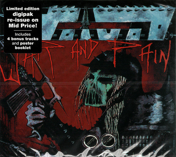 Voïvod : War And Pain (CD, Album, RE, Dig)