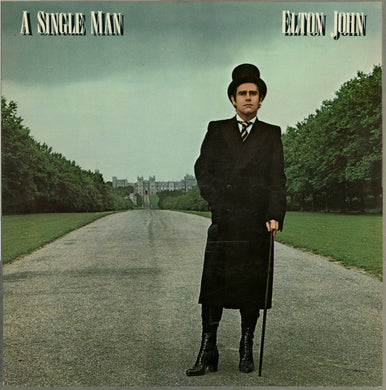 Elton John : A Single Man (LP, Album, Gat)