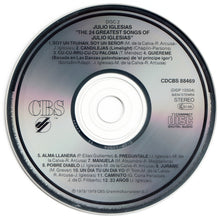 Julio Iglesias : The 24 Greatest Songs (2xCD, Comp, RE)