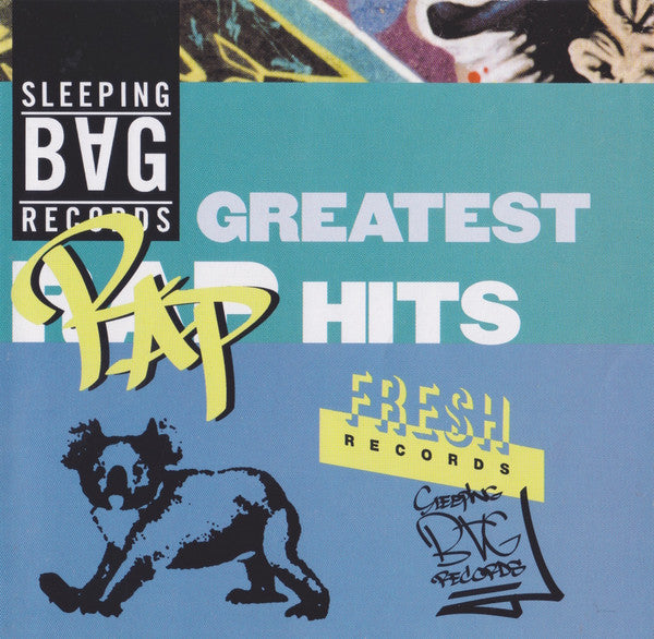 Various : Sleeping Bag Records Greatest Rap Hits (CD, Comp, Promo)