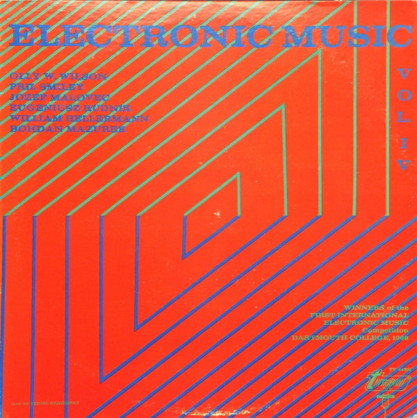 Various : Electronic Music IV (LP, Album)