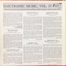 Various : Electronic Music IV (LP, Album)