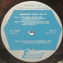 Various : Electronic Music IV (LP, Album)