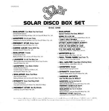 Various : Solar Disco Box Set (3xCD, Comp, Ltd, Car)