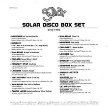 Various : Solar Disco Box Set (3xCD, Comp, Ltd, Car)