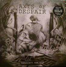 Axis Of Despair : Contempt For Man (LP, Album, Ltd, Gol)