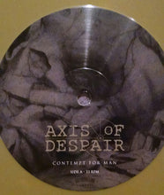 Axis Of Despair : Contempt For Man (LP, Album, Ltd, Gol)