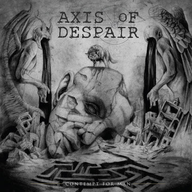 Axis Of Despair : Contempt For Man (LP, Album)