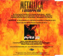 Metallica : I Disappear (CD, Single)