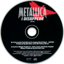 Metallica : I Disappear (CD, Single)