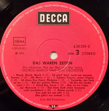 George Martin Und Sein Orchester* : Die Schönsten Hits Der 30er Und 40er Jahre (2xLP)
