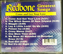 Redbone : Greatest Songs Come And Get Your Love (CD, Comp, RP)