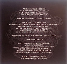 Baroness : Second (12", S/Sided, Etch)