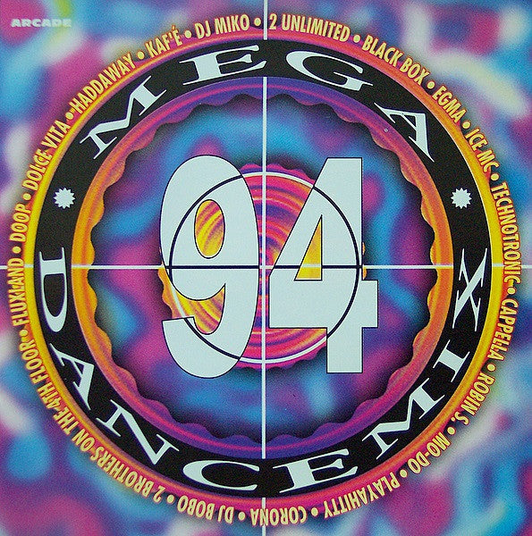 Various : Mega Dancemix 94 (CD, Mixed)