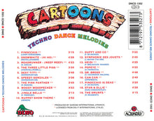 Various : Cartoons: Techno Dance Melodies (CD, Comp)