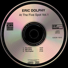 Eric Dolphy : At The Five Spot, Volume 1 (CD, Album, RE, RM, Dig)