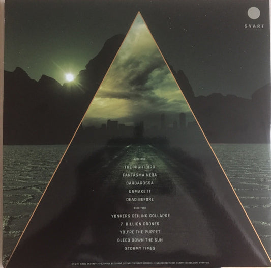 Kings Destroy : Fantasma Nera (LP, Album, Ltd, Gol + 7")
