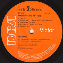 The Kinks : Preservation Act 1 (LP, Album)