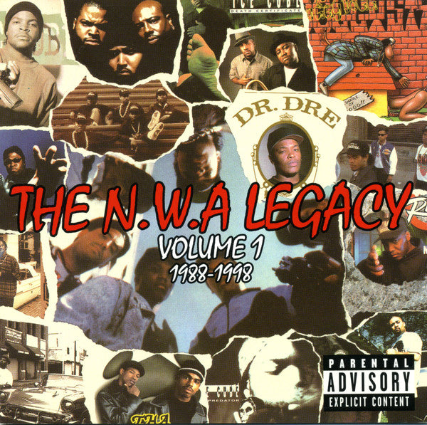 Various : The N.W.A Legacy Volume 1 1988 - 1998 (2xCD, Comp)
