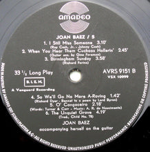Joan Baez : 5 (LP, Album, Mono)