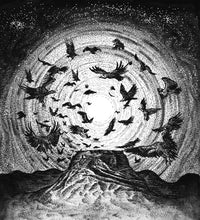 Sinmara / Misþyrming : Sinmara / Misþyrming (12", MiniAlbum, Ltd, RE, Smo)