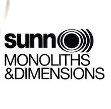 Sunn O))) : Monoliths & Dimensions (CD, Album)