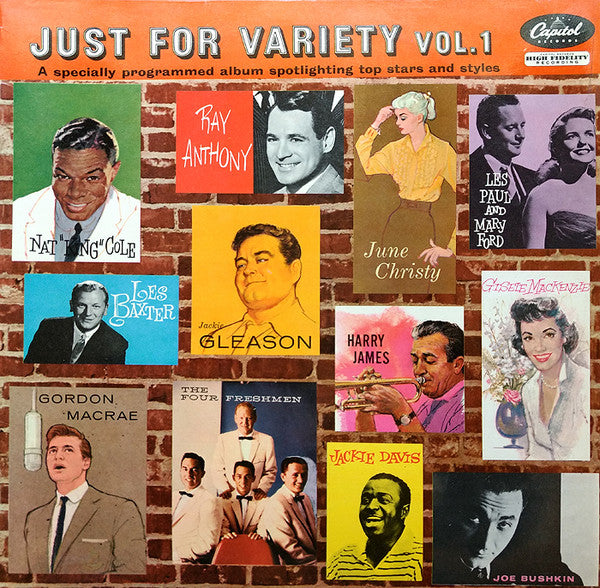 Various : Just For Variety Vol. 1 (LP, Comp)