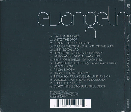 Mary Anne Hobbs : Evangeline (CD, Comp)