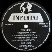 Henk Elsink : Vrij Entree (LP, Album, RP)