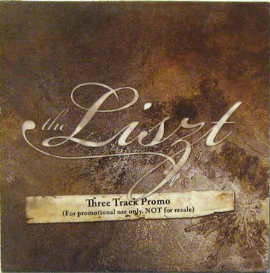 The Liszt : Three Track Promo (CD, Promo)