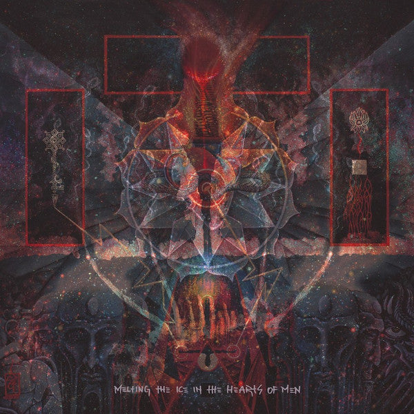 Our Survival Depends On Us : Melting The Ice In The Hearts Of Men (LP, Album, Red)