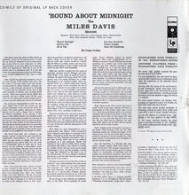 Miles Davis : 'Round About Midnight (CD, Album, RE, RM)
