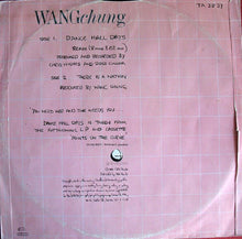 Wang Chung : Dance Hall Days (12", Single)