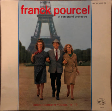Franck Pourcel Et Son Grand Orchestre : Amour, Danse Et Violons N° 19 (LP, Mono)