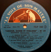 Franck Pourcel Et Son Grand Orchestre : Amour, Danse Et Violons N° 19 (LP, Mono)