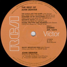 John Denver : The Best Of John Denver (LP, Comp)