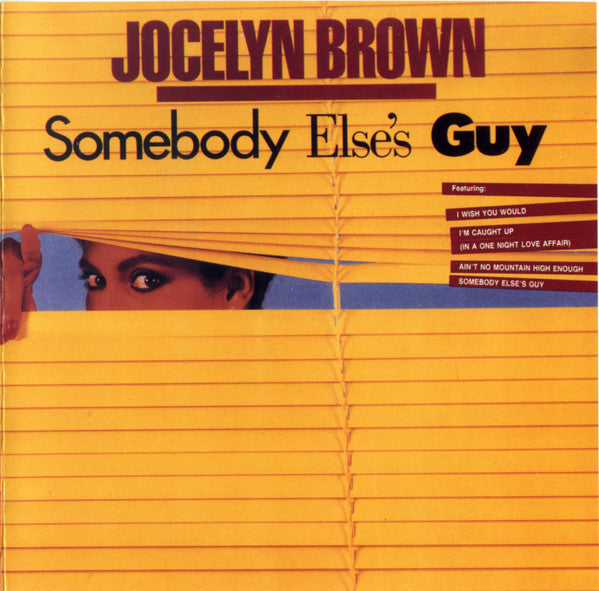 Jocelyn Brown : Somebody Else's Guy (CD, Album, RE)
