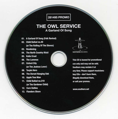 The Owl Service : A Garland Of Song (CD, Album, Promo, RE)