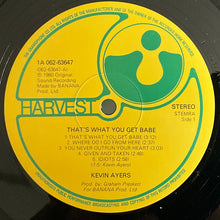 Kevin Ayers : That's What You Get Babe (LP)