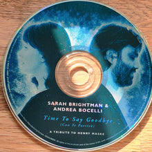 Sarah Brightman & Andrea Bocelli : Time To Say Goodbye (Con Te Partirò) (CD, Maxi)