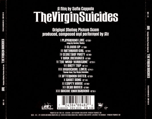 AIR : Original Motion Picture Score For The Virgin Suicides (CD, Album, EMI)