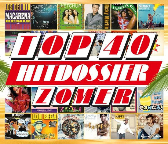 Various : Top 40 Hitdossier Zomer (5xCD, Comp, CD-)