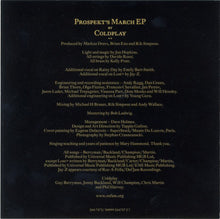 Coldplay : Prospekt's March EP (CD, EP)