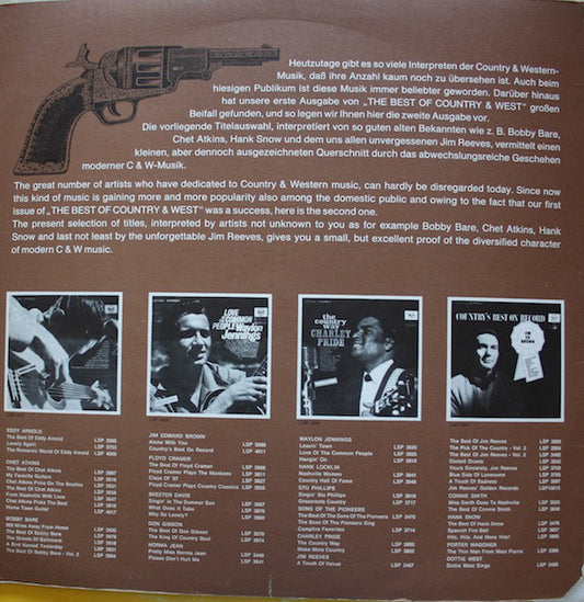 Various : The Best Of Country And West - Vol. 2 (LP, Comp, Gat)