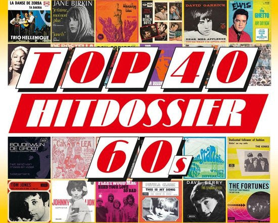 Various : Top 40 Hitdossier 60s (5xCD, Comp)